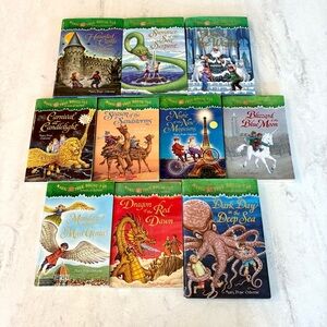 Magic Tree House Books by Mary Pope Osbourne Early Chapter Series Books 30-39